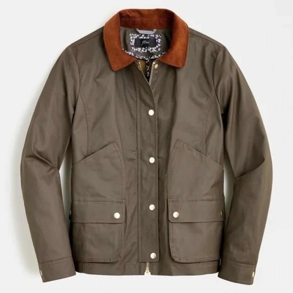 J.Crew BARN JACKET™ WITH LIBERTY® FLORAL PRINT